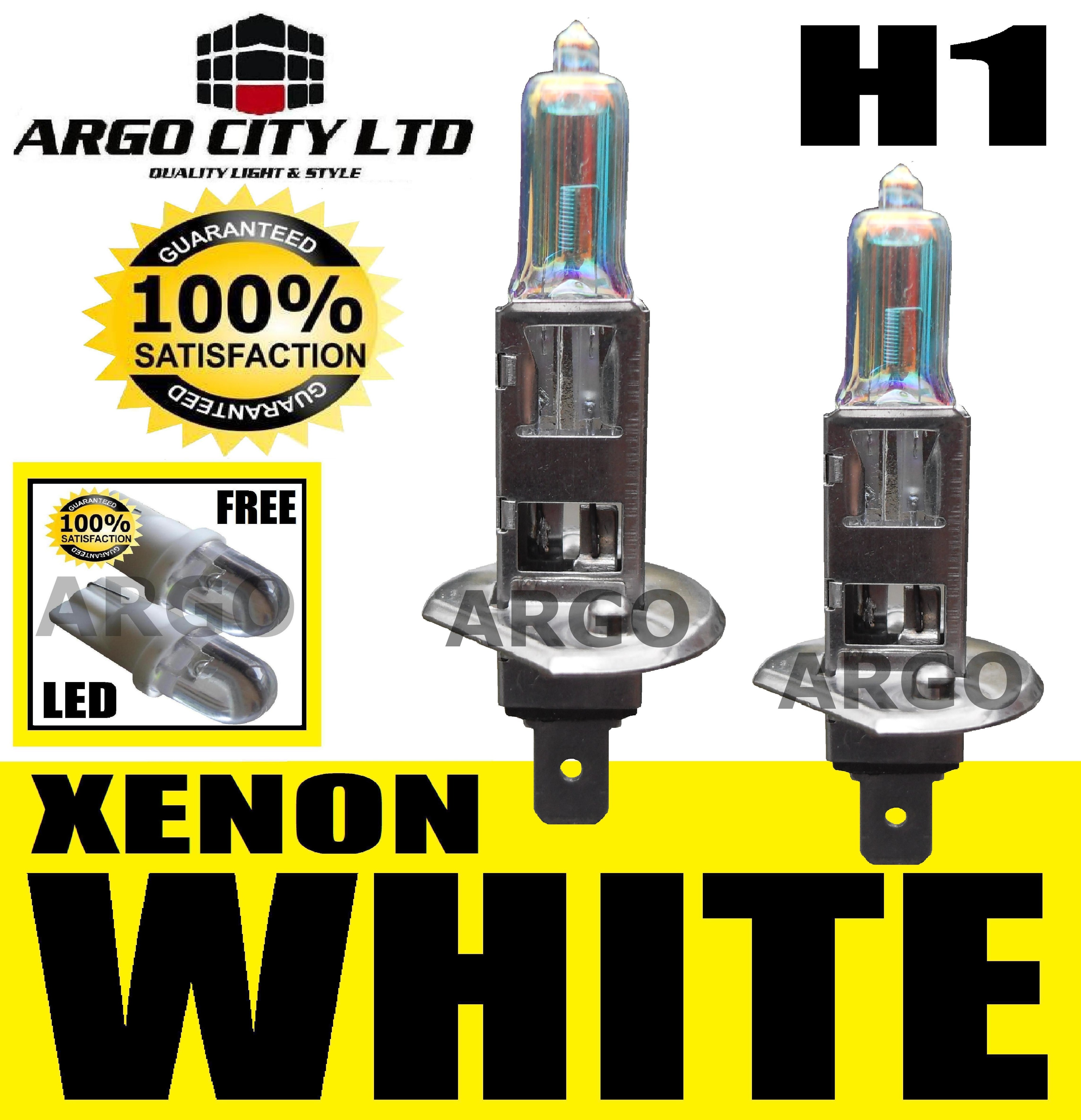 H1 100W XENON SUPER WHITE 448 FOG SPOT LIGHT LAMP BULBS HID CADILLAC ESCALADE